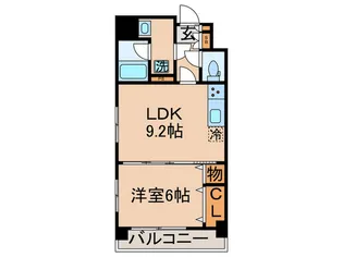 パテラスクエア金町【10階】の間取り