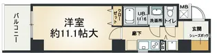 フィールドイン新大阪【5階】の間取り