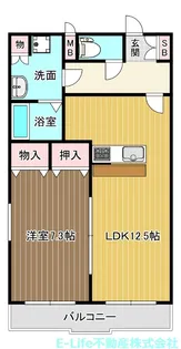 レジェンド黒髪【3階】の間取り