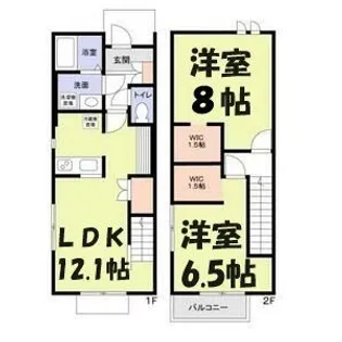 フォレストガーデン原町の間取り