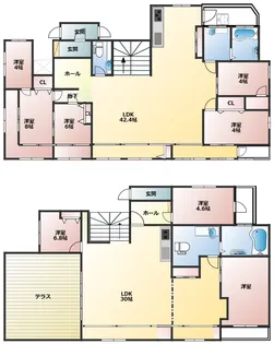 パレスMの間取り