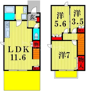Feder Akebonoの間取り