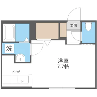 nexuse N24【5階】の間取り