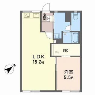 第一グリーンハイツ【1階】の間取り