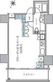 朝日メトロステージ西巣鴨【9階】の間取り