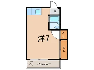 ル・ソレイユ【4階】の間取り