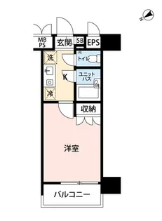 マイナビSTAY大森東(メインステージ大森東)【5階】の間取り