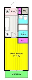 アルペジオ生田【5階】の間取り