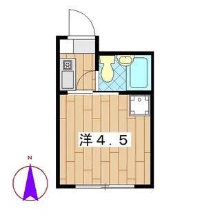シャンテ本蓮沼【3階】の間取り