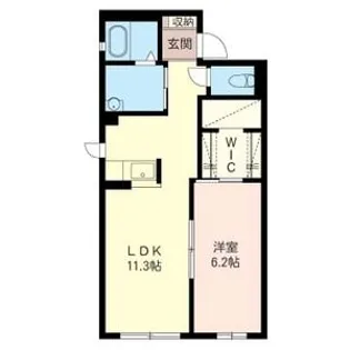 カノビアーノB【2階】の間取り