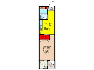 松本マンション【3階】の間取り