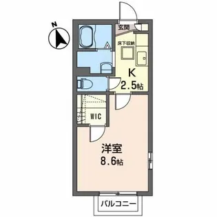 SUN SHINE V【1階】の間取り