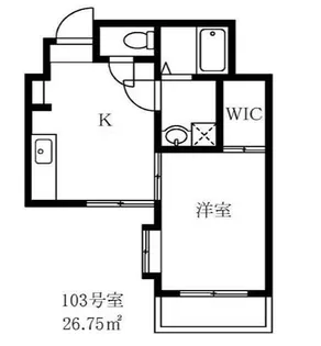 アイレックス上池台【1階】の間取り