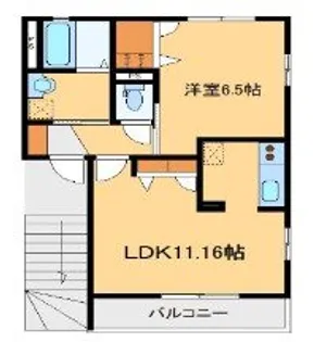グランドール駒形【2階】の間取り