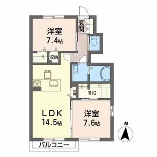 マ・メゾン I【1階】の間取り