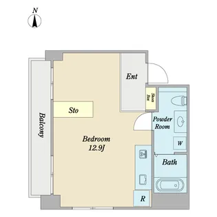 フェライトマンション【3階】の間取り
