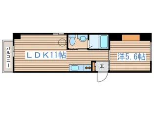パルムド-ル【3階】の間取り