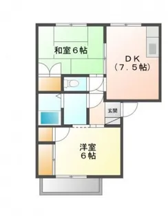 サンシャインT【2階】の間取り