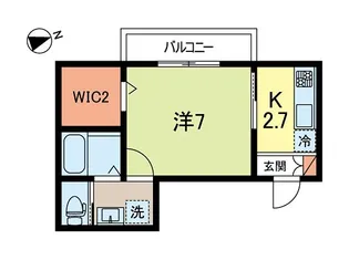 Trillium Terrace(トリリウムテラス)【2階】の間取り