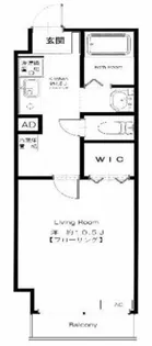 オーロラ三田【8階】の間取り