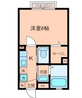 ヒルズ西片町【1階】の間取り