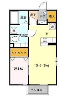 モナリエ【1階】の間取り