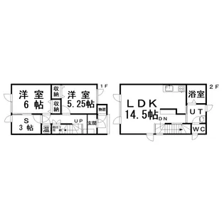 ポラリス(昭和中央)【2階】の間取り