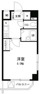 グランパアレ3【2階】の間取り