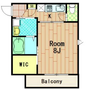 カサメント・フェリーチェ【2階】の間取り