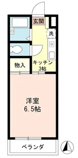 スクエア川口【1階】の間取り