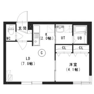 ウィリデ【3階】の間取り