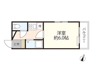 IMビル3【2階】の間取り
