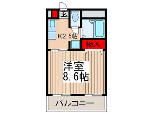 鴻巣駅前ビル【5階】の間取り