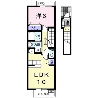 グランエトワール【2階】の間取り
