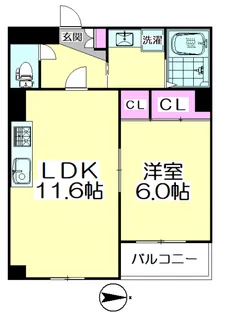 MIYABI【3階】の間取り