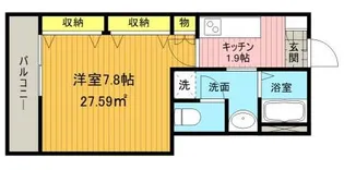 ソルクレスト【3階】の間取り