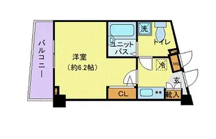 フェニックス池袋弐番館【2階】の間取り