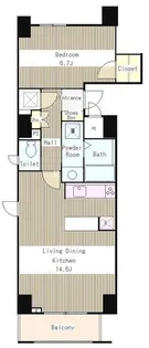 ザ・テラス千駄木【3階】の間取り