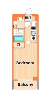 SHOKEN Residence横浜大口【1階】の間取り