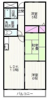 ビックノース92【3階】の間取り