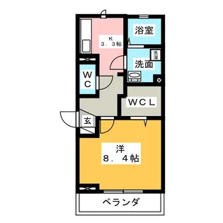 アステール【2階】の間取り