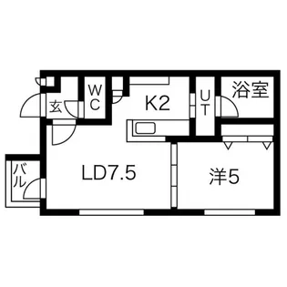 ラ・リベルタ【4階】の間取り