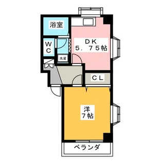 ヴィレレドミール【2階】の間取り