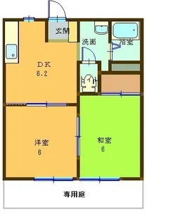 アンシャンテ【1階】の間取り