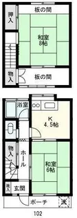 アスカ荘【1階】の間取り
