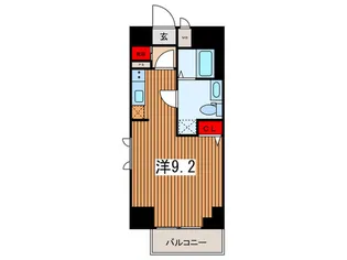 オーキッドレジデンス浦和【8階】の間取り