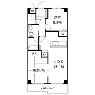 アドバンスヴィラ【4階】の間取り