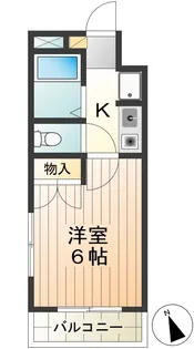 エクセル調布【4階】の間取り