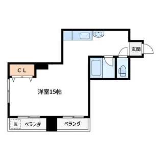 中屋ビル【2階】の間取り