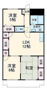 リバブルヤトミ【2階】の間取り